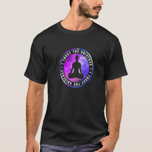 Camiseta Abstrato Cheerful Universo De Manifesto Adorável