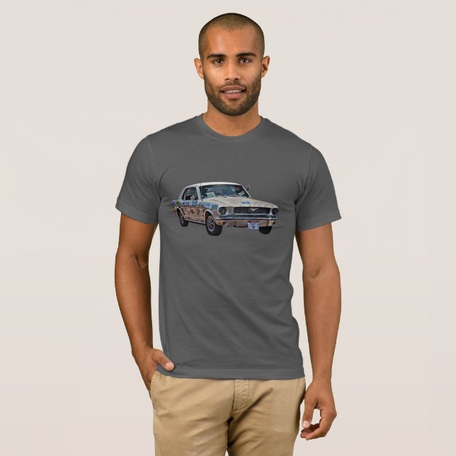 Camiseta Abstrato Clássico Mustang (Frente Completa)