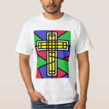 Abstrato Color Cross Design
