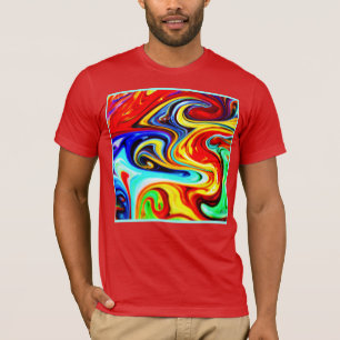 Camiseta Abstrato Color Symphony Design
