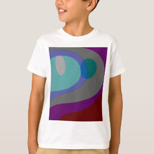 Camiseta Abstrato Colorida Art 613