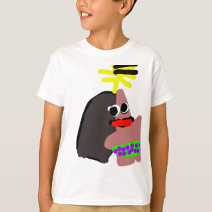 Camiseta abstrato colorida para mim e minha casa