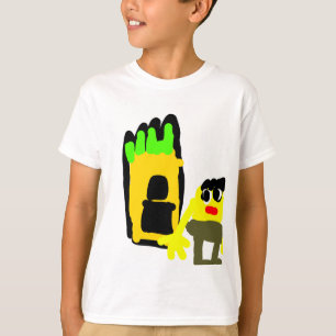 Camiseta abstrato colorida para mim e minha casa