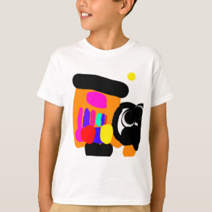 Camiseta abstrato colorido