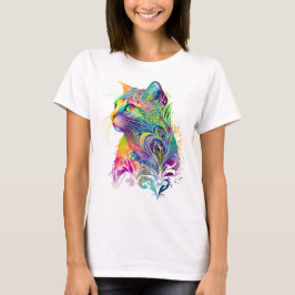 CAMISETA ABSTRATO COLORIDO