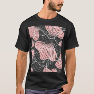 Camiseta Abstrato colorido, padrão artístico perfeito.
