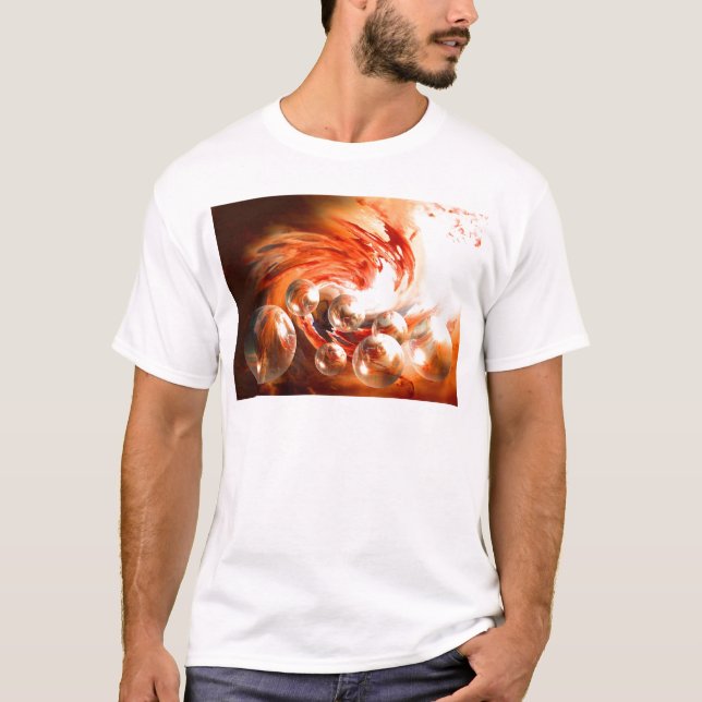 Camiseta Abstrato Contemporâneo (Frente)
