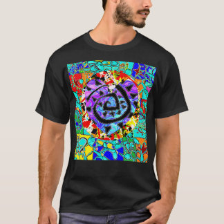 Camiseta abstrato coração 1