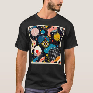 Camiseta Abstrato Cosmmic Dance