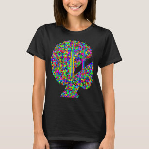 Camiseta Abstrato cromática Mulheres Aquarelas Afro-Arte