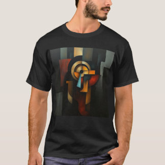 Camiseta Abstrato Cubista NUES