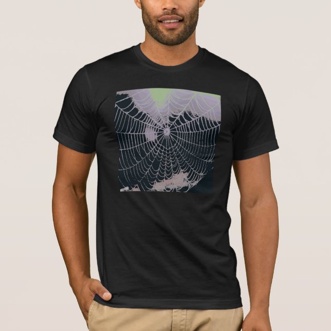 Camiseta Abstrato da Web Spider (Frente)