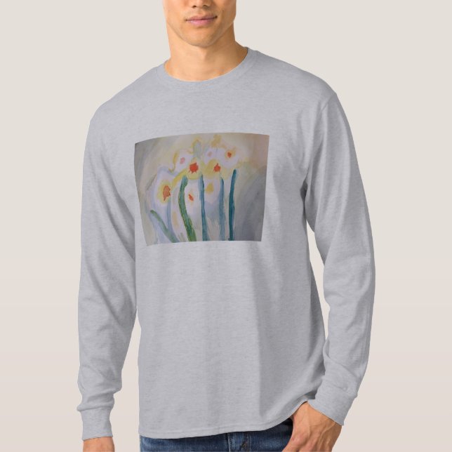 Camiseta Abstrato Daffodils (Frente)