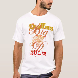 Camiseta Abstrato das regras de Dallas