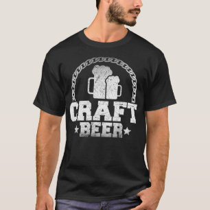 Camiseta Abstrato De Arranjo De Cerveja Cheerful Trabalho d