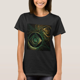Camiseta Abstrato de arte de vibrações mágicas