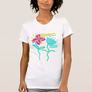 Camiseta Abstrato de Arte Original para Vestir