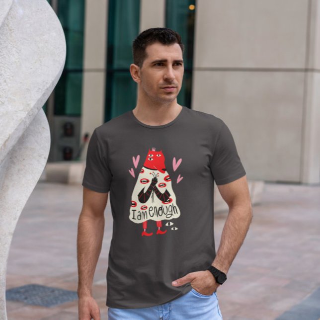 Camiseta Abstrato de Criação de Autoamor (Criador carregado)