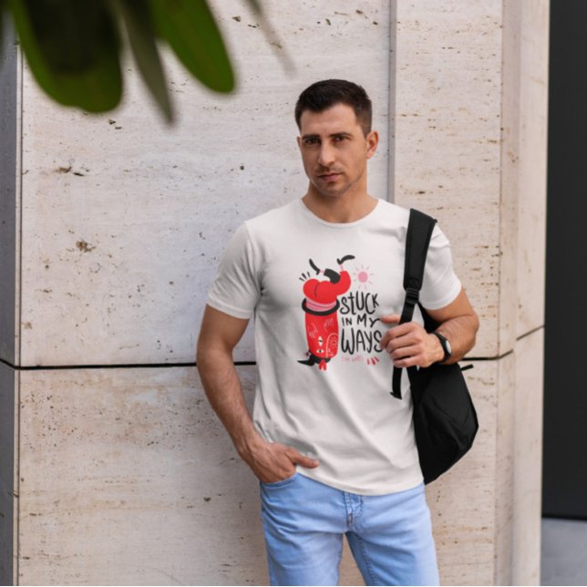 Camiseta Abstrato de criação positiva (Criador carregado)