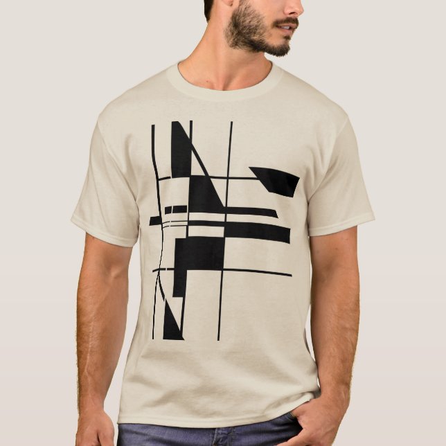 Camiseta Abstrato de inspiração MCM inspirada no Quadro Geo (Frente)