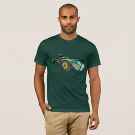 Camiseta Abstrato de T-Shirt Clássico do Carro