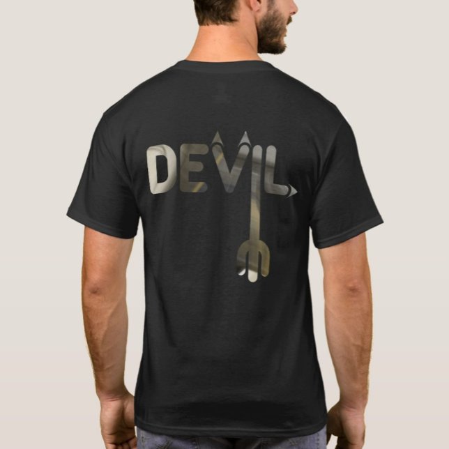 Camiseta ABSTRATO de Tendência da Camisa-T do DIABO (Criador carregado)