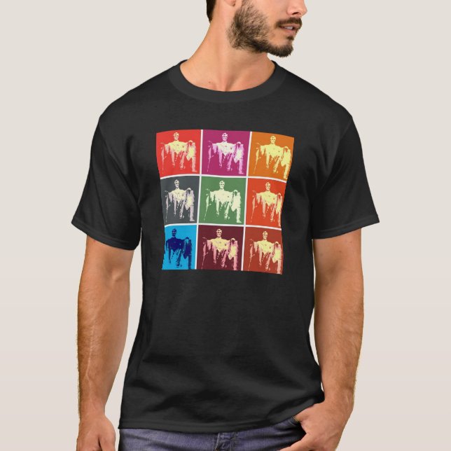 Camiseta Abstrato do Memorial Lincoln (Frente)