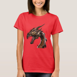 Camiseta Abstrato Dragon moderno