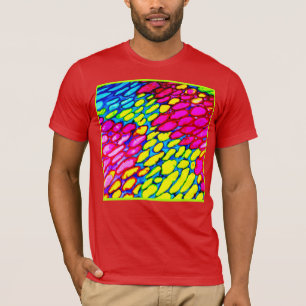 Camiseta Abstrato Dynamic Pattern Fusion Design