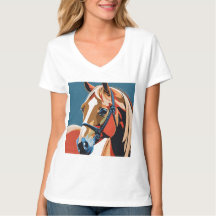 Abstrato Equestrian Horse Mustang Pony Bronco Colt