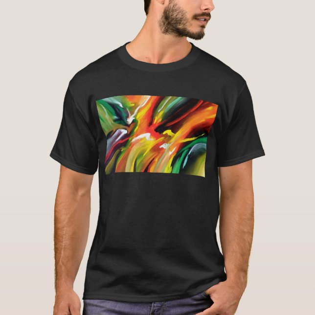 Camiseta Abstrato Expressionismo (Frente)