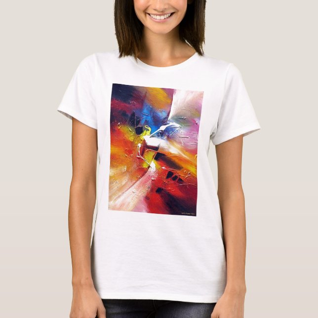 Camiseta Abstrato Expressionismo (Frente)