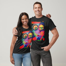 Camiseta Abstrato face nº 1