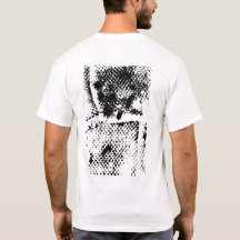 Abstrato figurativo frontal e traseira