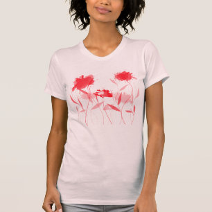 Camiseta Abstrato floral