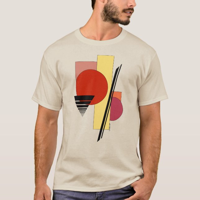 Camiseta Abstrato Formas (Frente)