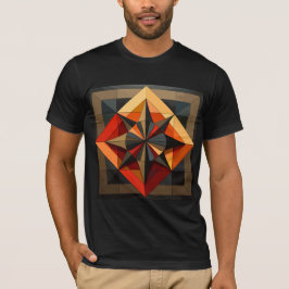 Camiseta Abstrato Geométrico