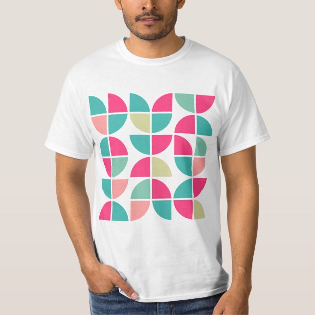 Camiseta Abstrato Geométrico 110421 (Frente)