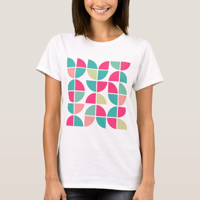 Camiseta Abstrato Geométrico 110421 - Camisa-T (Frente)