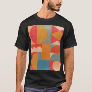 Camiseta Abstrato Geométrico: Textura de papel em folha
