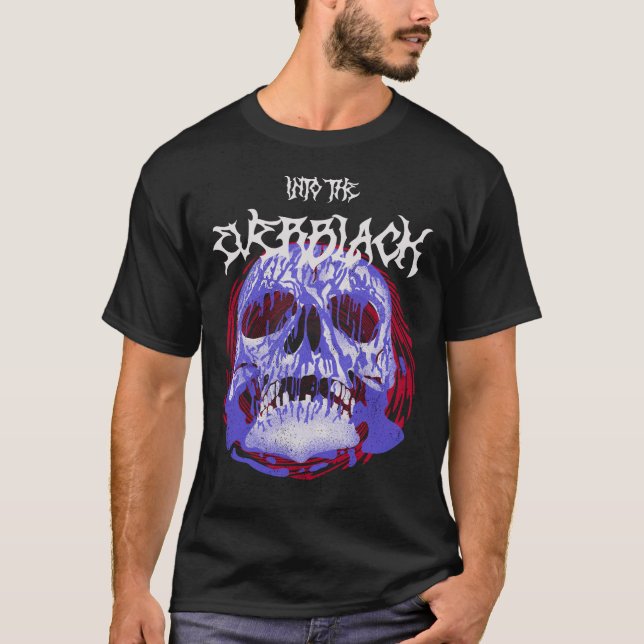 Camiseta Abstrato Grunge Skull BLOOD SLUDGE | (Frente)