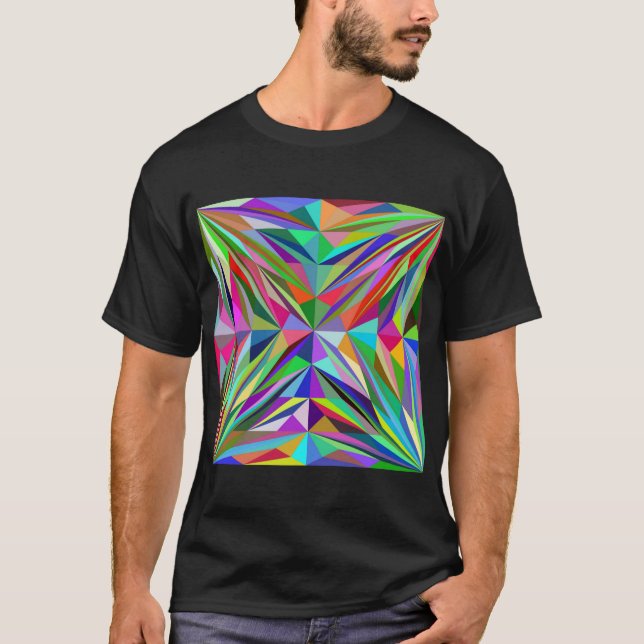 Camiseta Abstrato Mandala (Frente)
