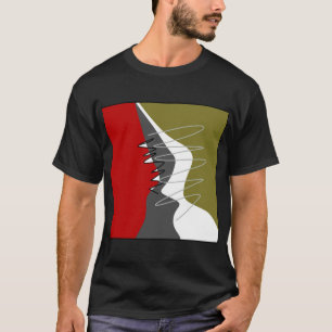Camiseta Abstrato, Moderno, criativo, Travesseiro decorativ