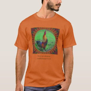 Camiseta Abstrato Nature Art Frame Crie Sua Própria Foto