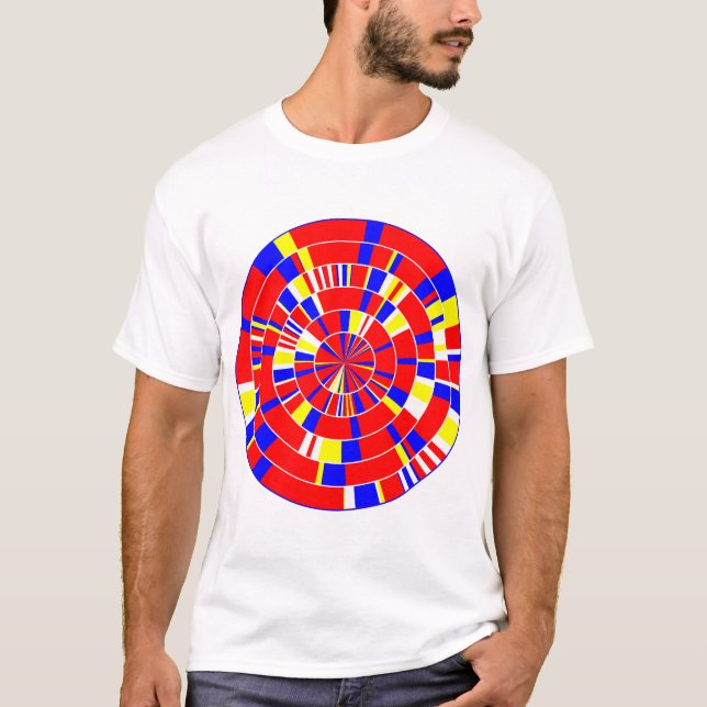 Camiseta Abstrato Pi 01 (Frente)