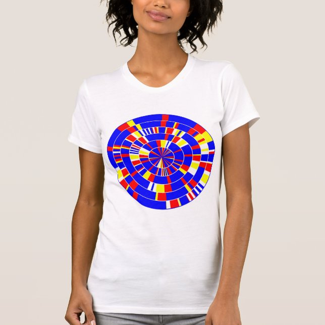 Camiseta Abstrato Pi 08 (Frente)