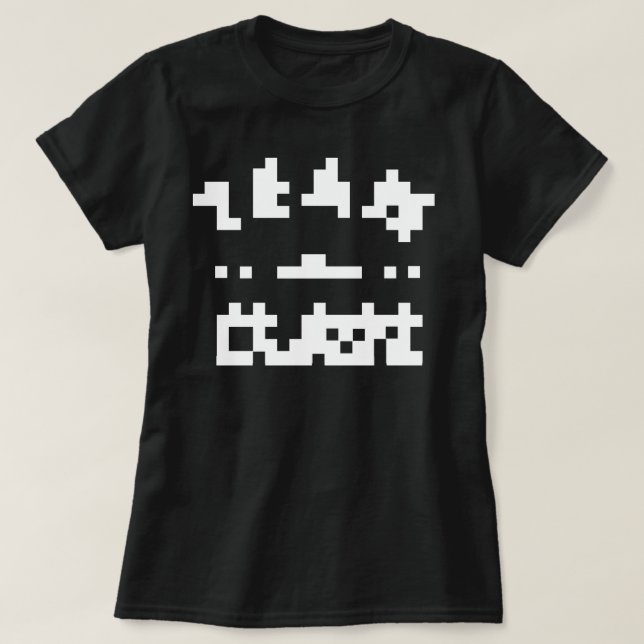 Camiseta Abstrato Pixel Team (Frente do Design)
