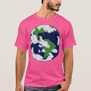 Camiseta Abstrato Planeta Terra