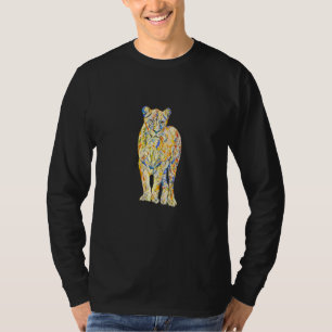 Camiseta Abstrato poligonal geométrica Psicodélica Li