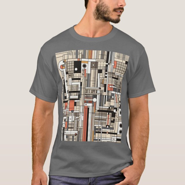 Camiseta Abstrato Sity 4 (Frente)